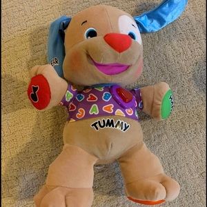 Fisher-Price Laugh & Learn puppy plush toy education stuff animal